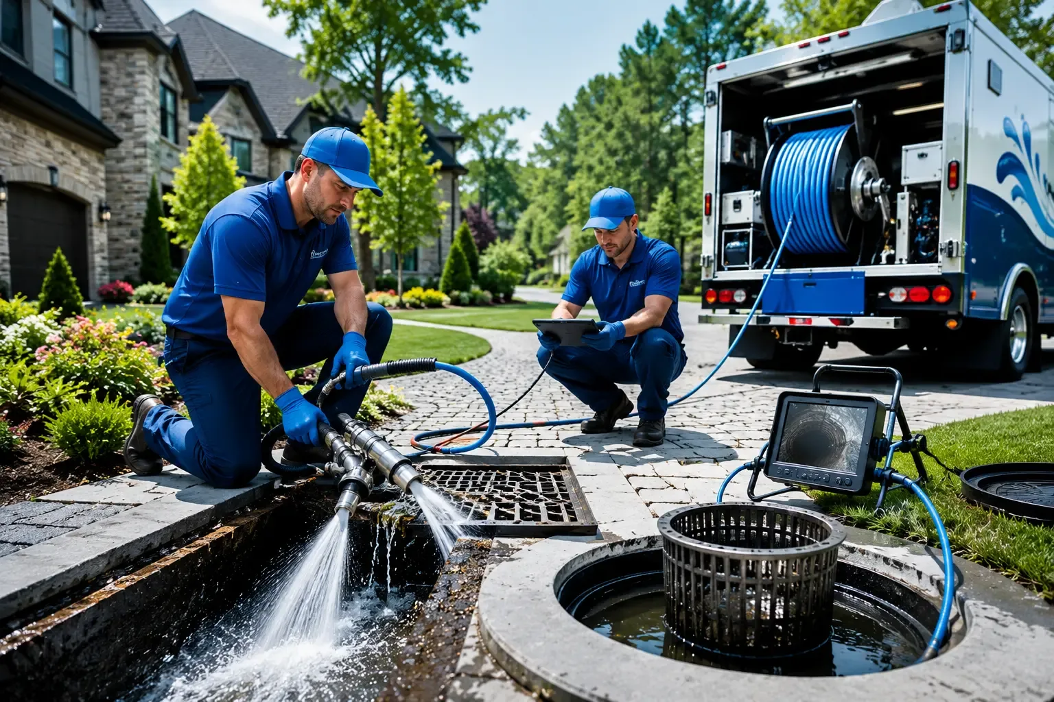 Local outdoor drain cleaning professionals in Tonganoxie, KS
